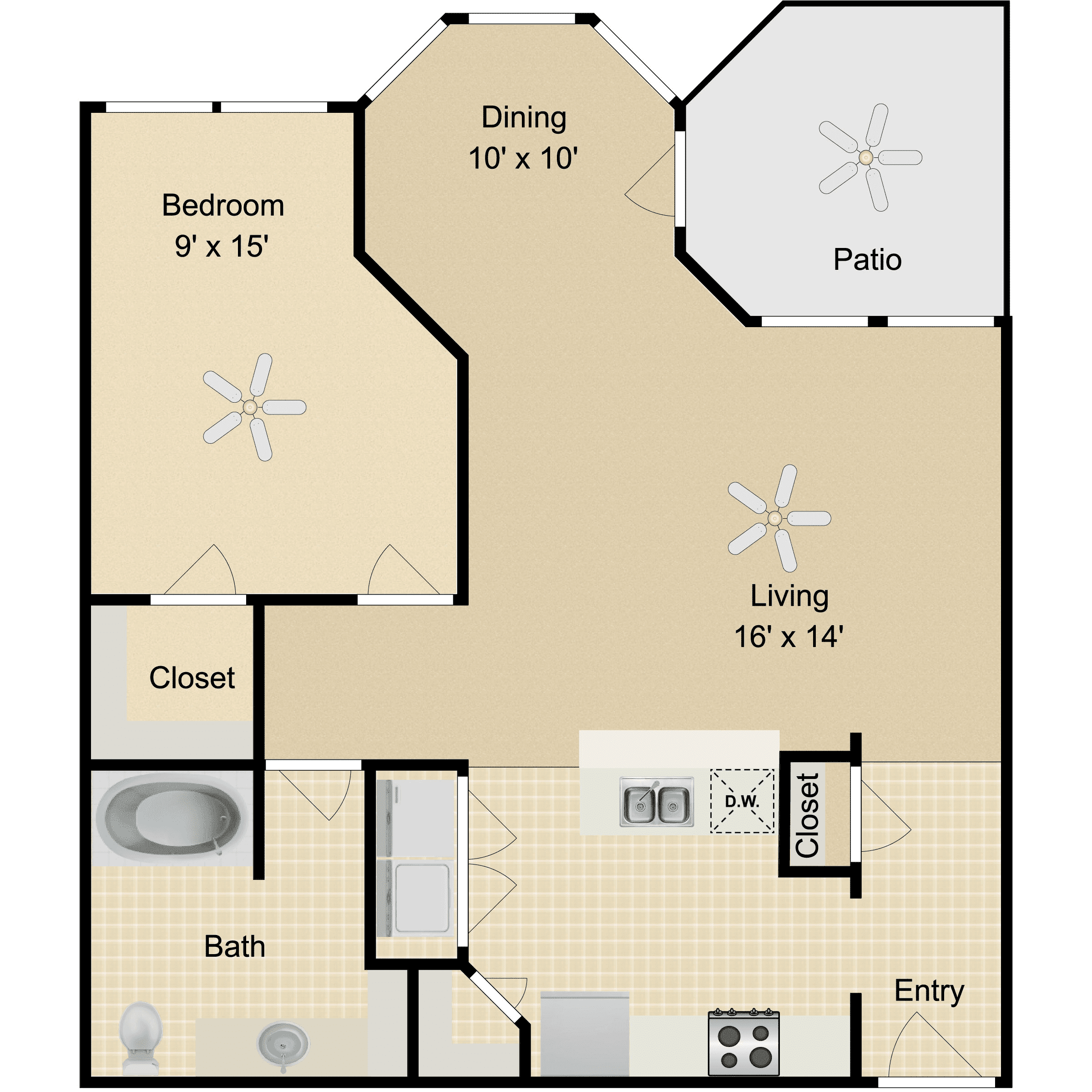 A2 Floor Plan