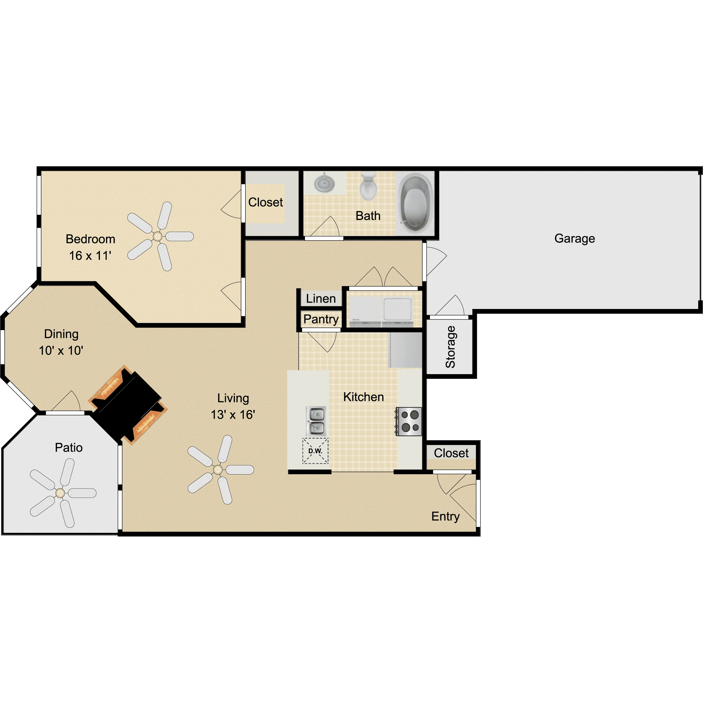 A3G Floor Plan