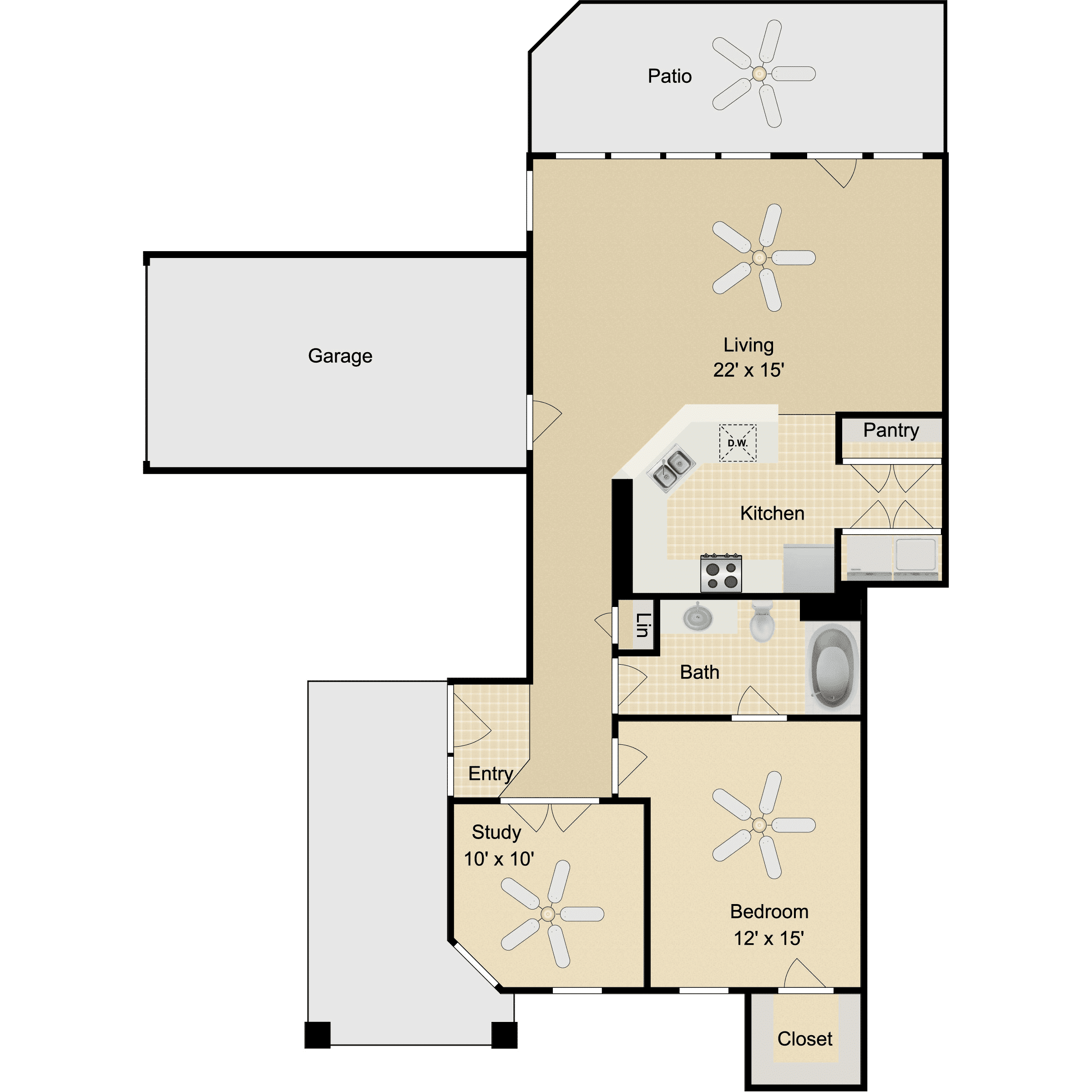 B2G Floor Plan