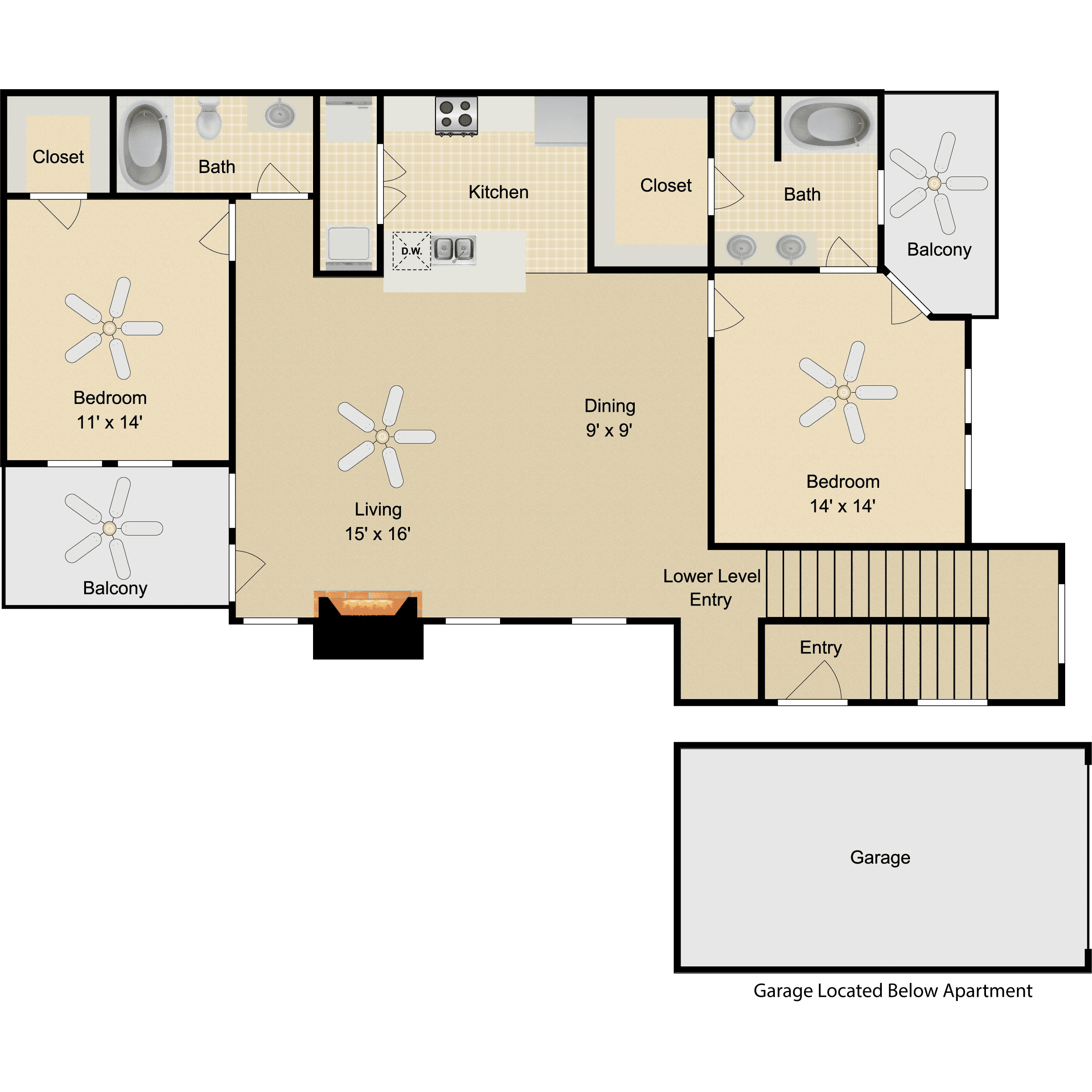 B5G Floor Plan