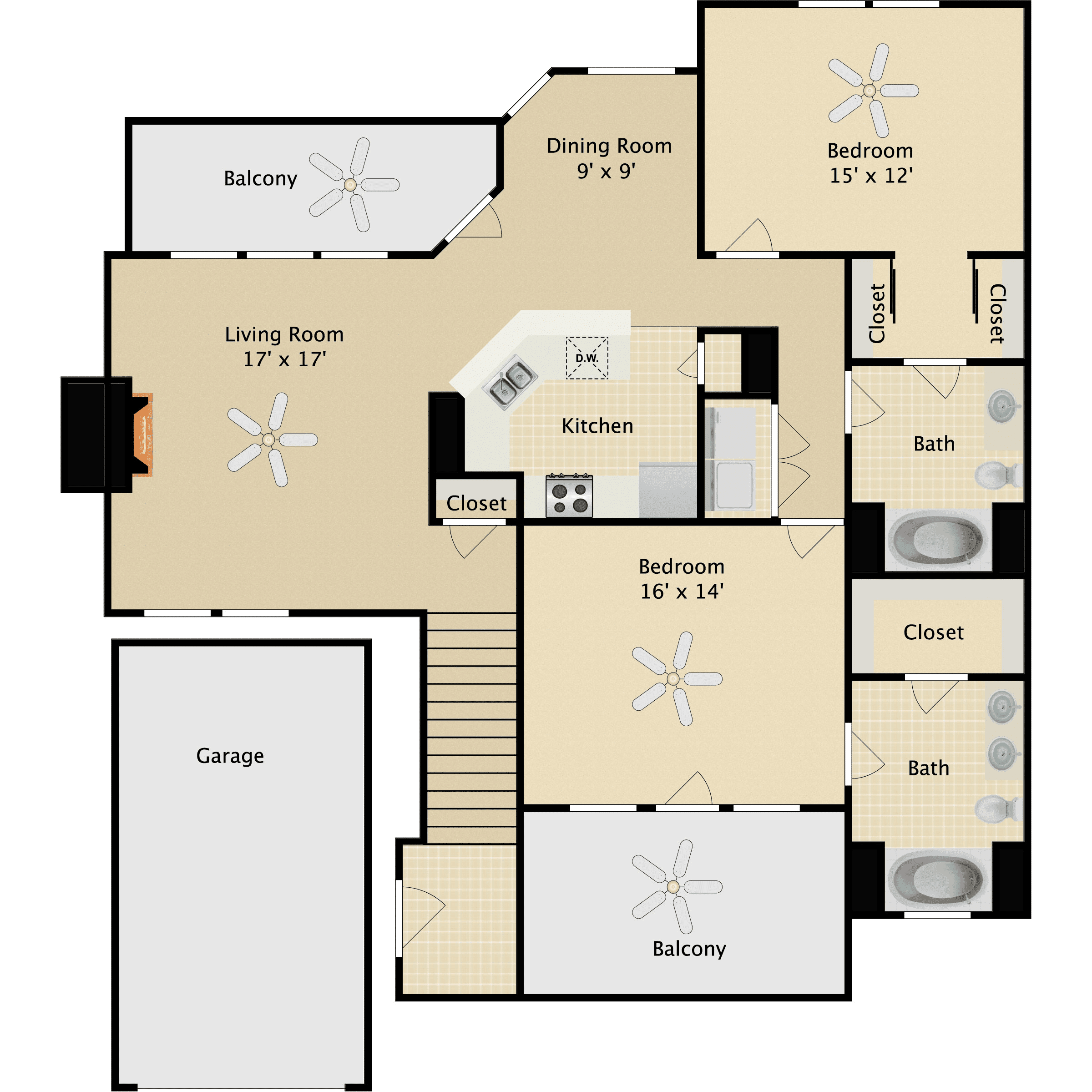 B6G Floor Plan
