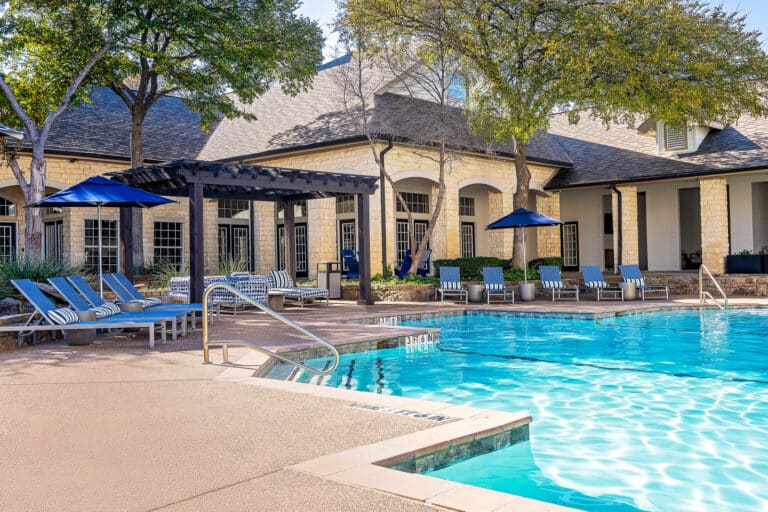 Resort Style Pool Frisco Apartments