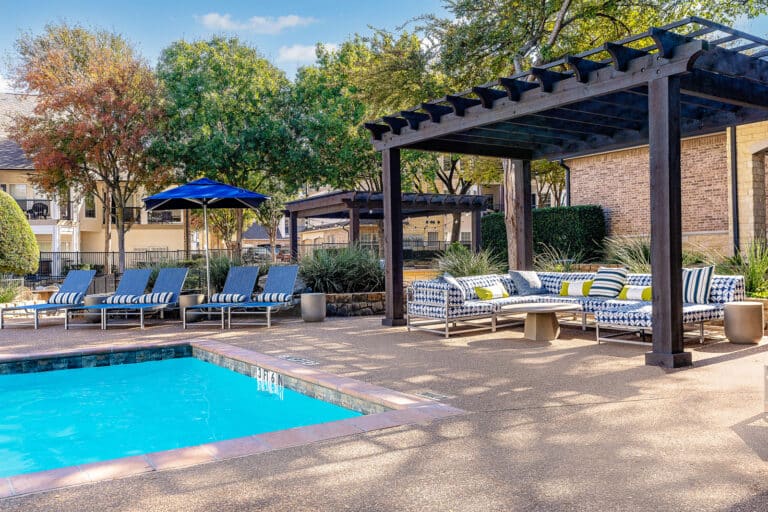 Rendering of the B3 two-bedroom floor plan