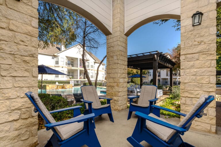 Rendering of the B5G two-bedroom floor plan