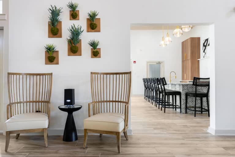 Community billiards room