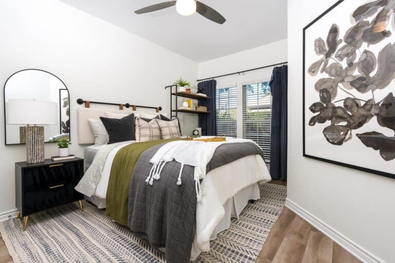 Daytime view of the luxury pool