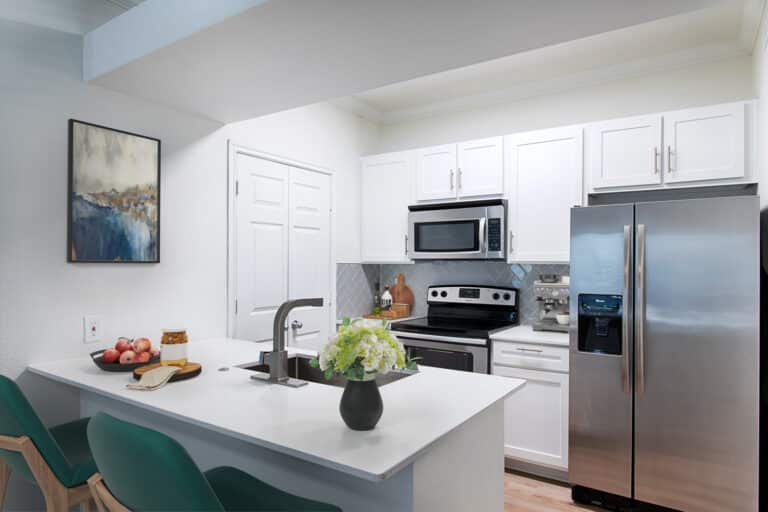 Private outdoor patio