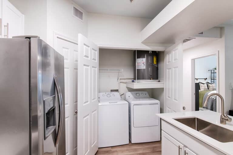 Rendering of the B1G two-bedroom floor plan