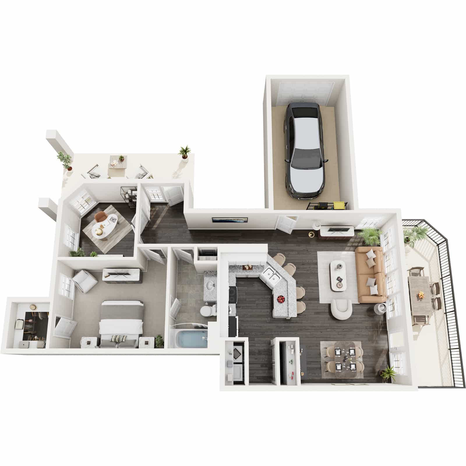 Crescent Floor Plan