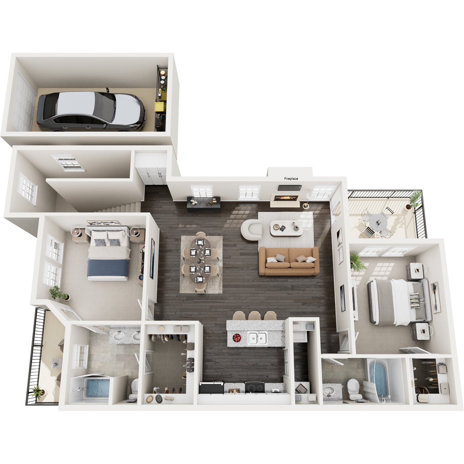 Railhead Floor Plan